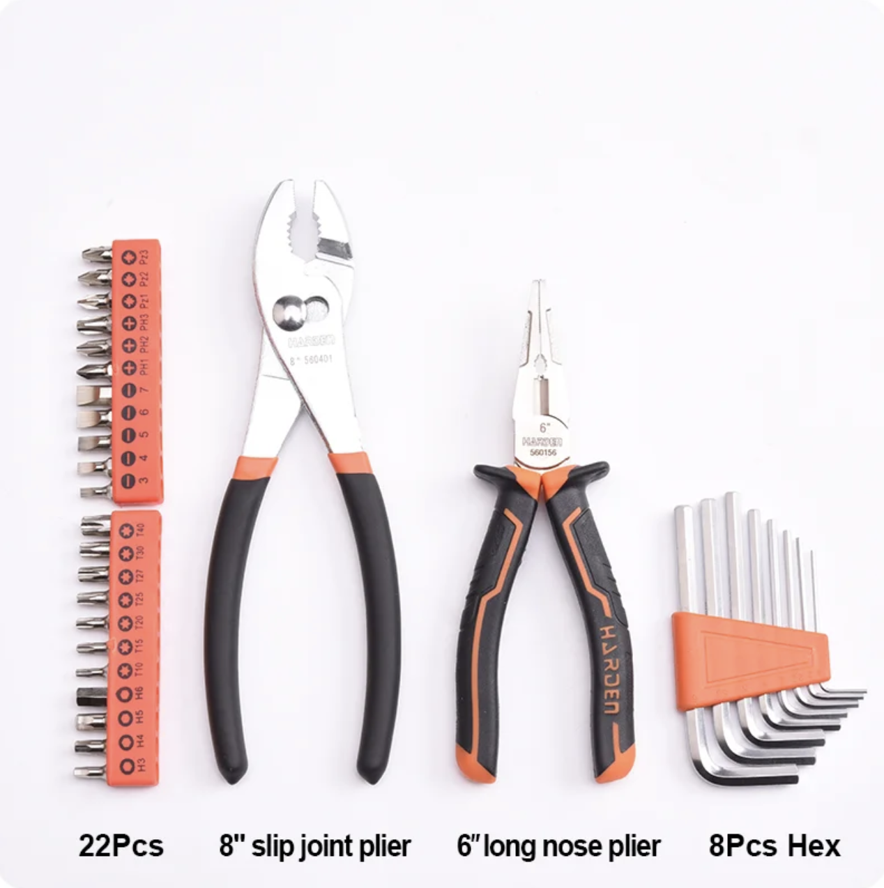 JUEGO DE DADOS 89 PIEZAS DE 1/2" Y 1/4" - Imagen 4