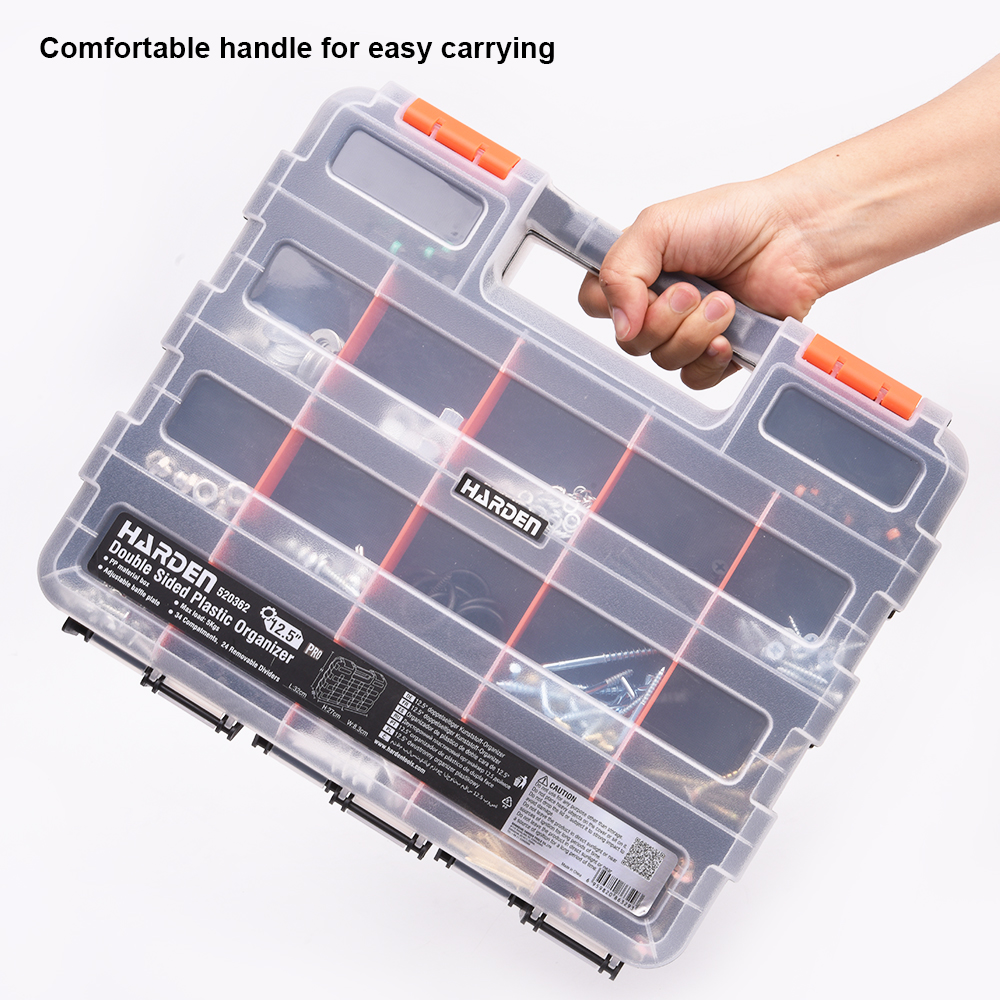 ORGANIZADOR DE PLÁSTICO DE DOBLE CARA DE 12.5" - Imagen 4