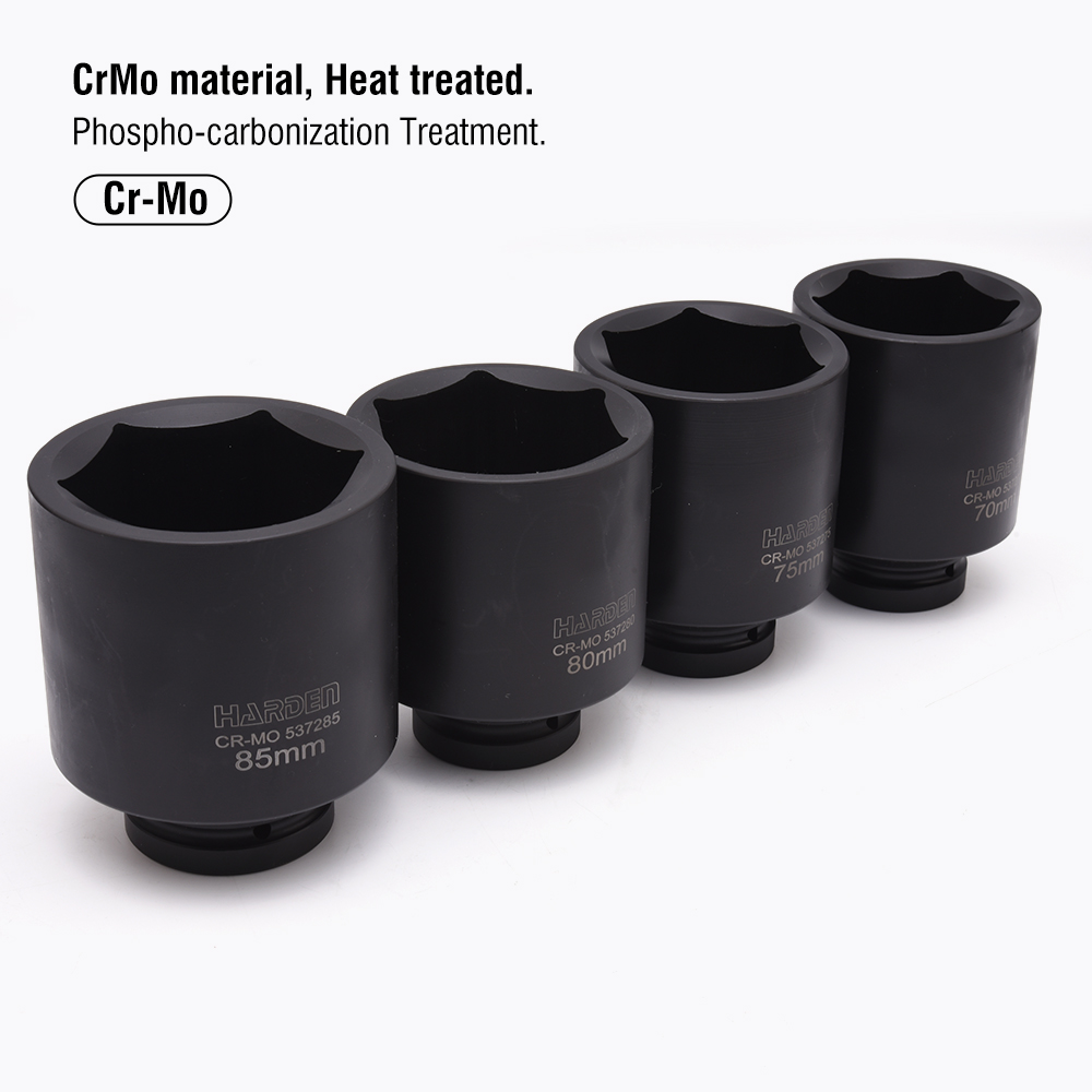 70MM 1" DADO DE IMPACTO HEX LARGO CrMo - Imagen 2