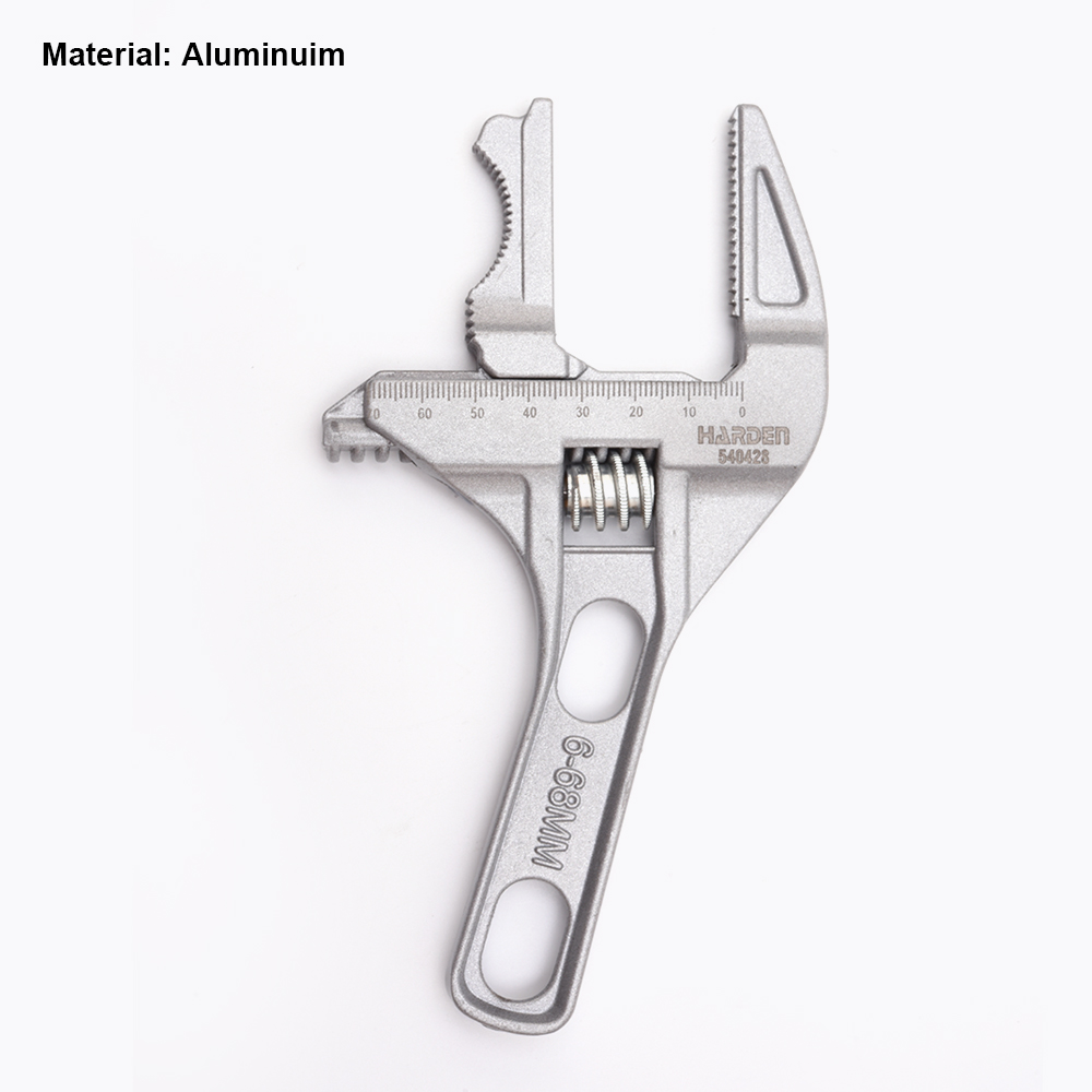 LLAVE AJUSTABLE DE ALUMINIO DE 8" (200MM) - Imagen 3