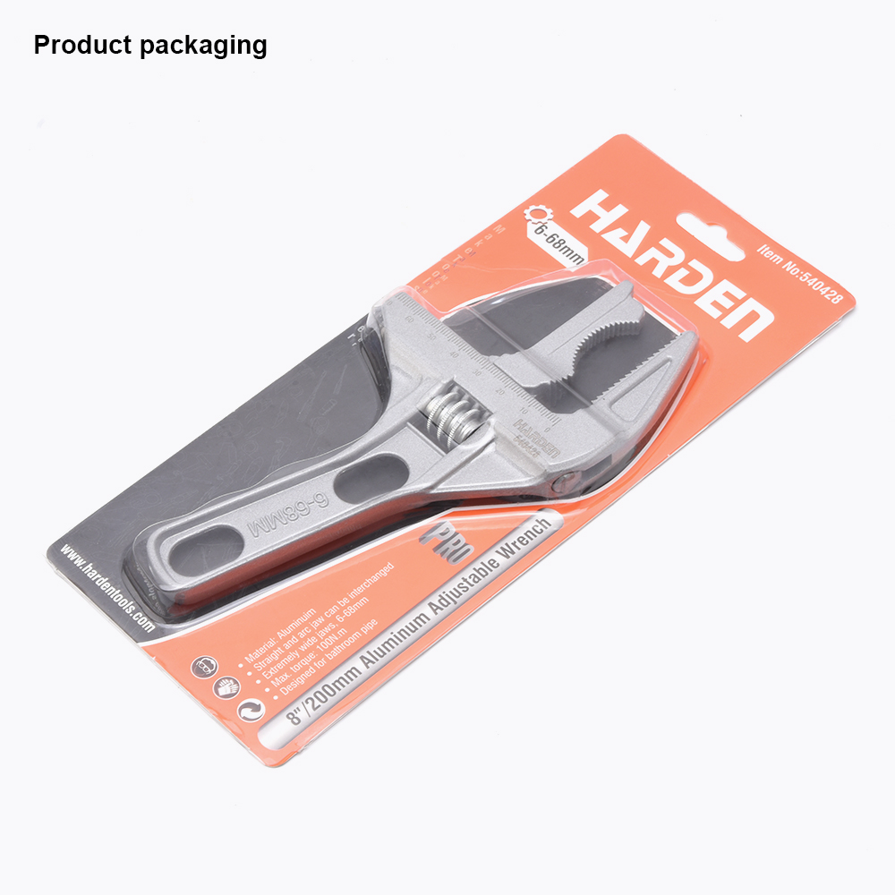 LLAVE AJUSTABLE DE ALUMINIO DE 8" (200MM) - Imagen 8