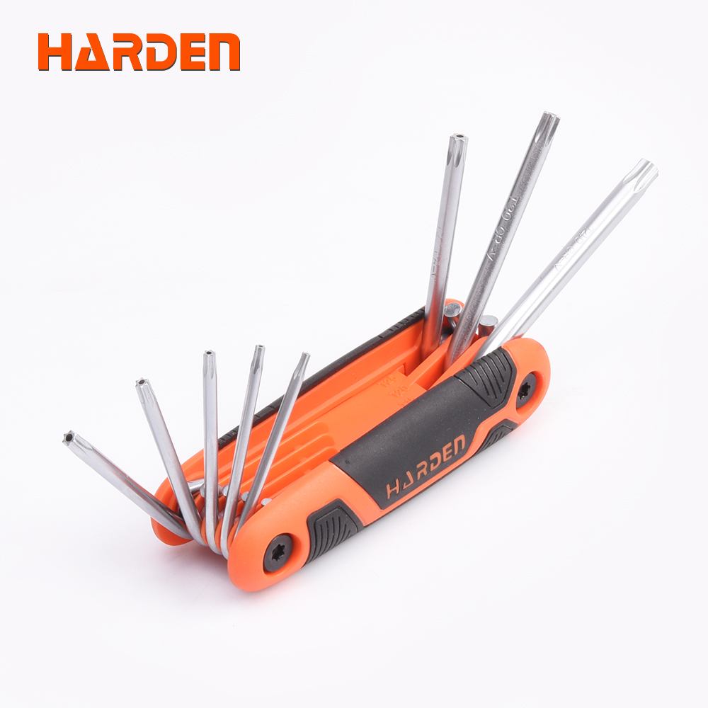 JUEGO DE LLAVES TORX PLEGABLE 8 EN 1