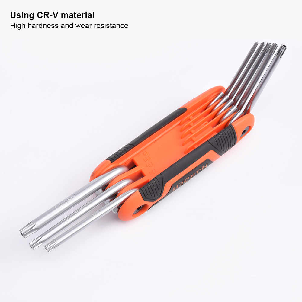 JUEGO DE LLAVES TORX PLEGABLE 8 EN 1 - Imagen 3