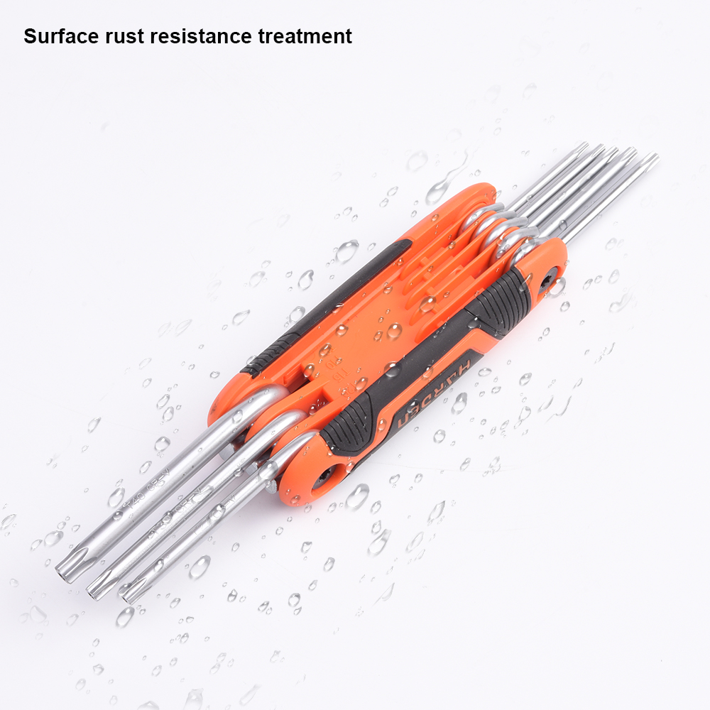 JUEGO DE LLAVES TORX PLEGABLE 8 EN 1 - Imagen 6