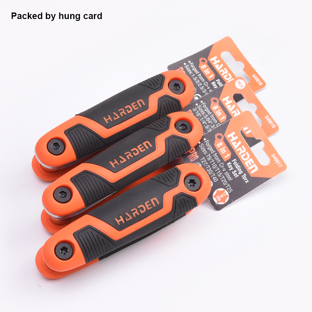 JUEGO DE LLAVES TORX PLEGABLE 8 EN 1 - Imagen 7