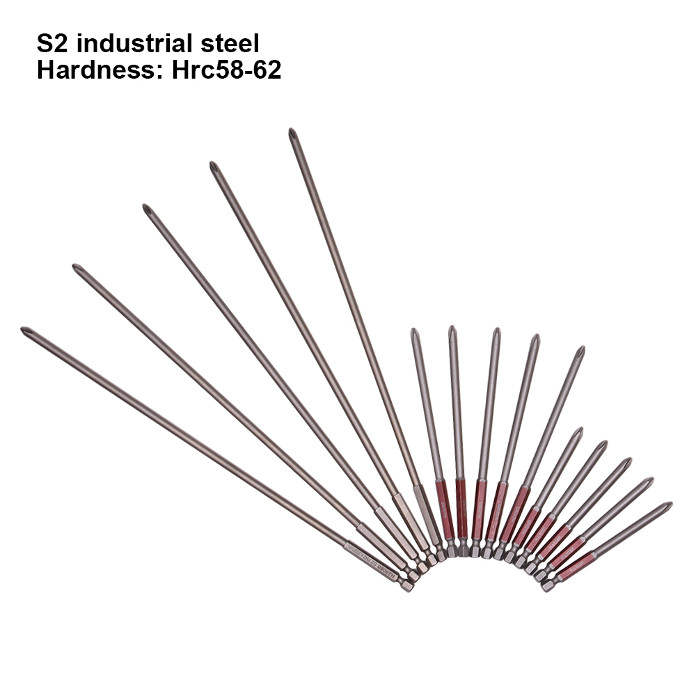 10PCS PH2X300MM PUNTAS BITS - Imagen 4