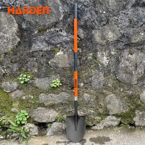 1480MM PALA PUNTA HUEVO MANGO LARGO DE FIBRA