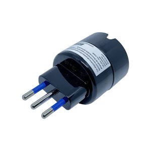 ADAPTADOR SCHUKO 2P+T 10A 250V NEGRO